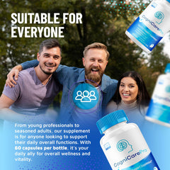 Cognicare Pro 3-Pack bottle front view with 180 capsules - image 5