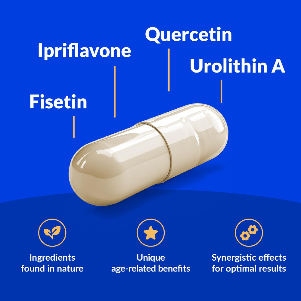 CogniSHIELD ingredient profile featuring fisetin for natural brain support