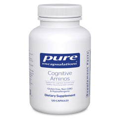 Cognitive Aminos front label on bottle