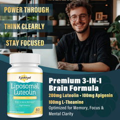 Graphic showing cognitive focus and mental clarity