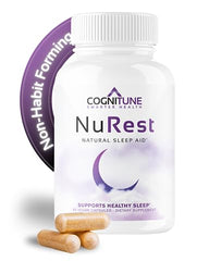CogniTune natural sleep supplement bottle - front view