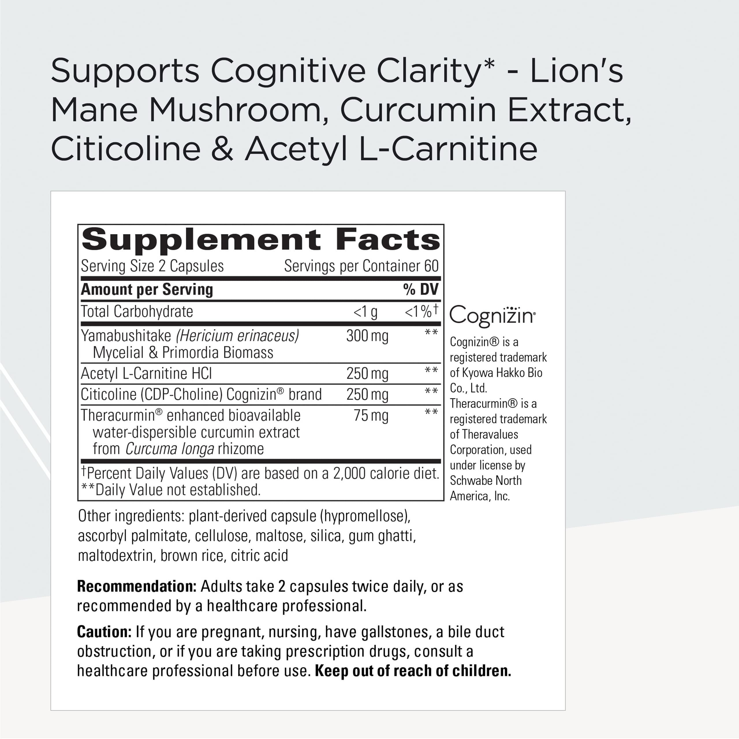 Cognizin citicoline capsules