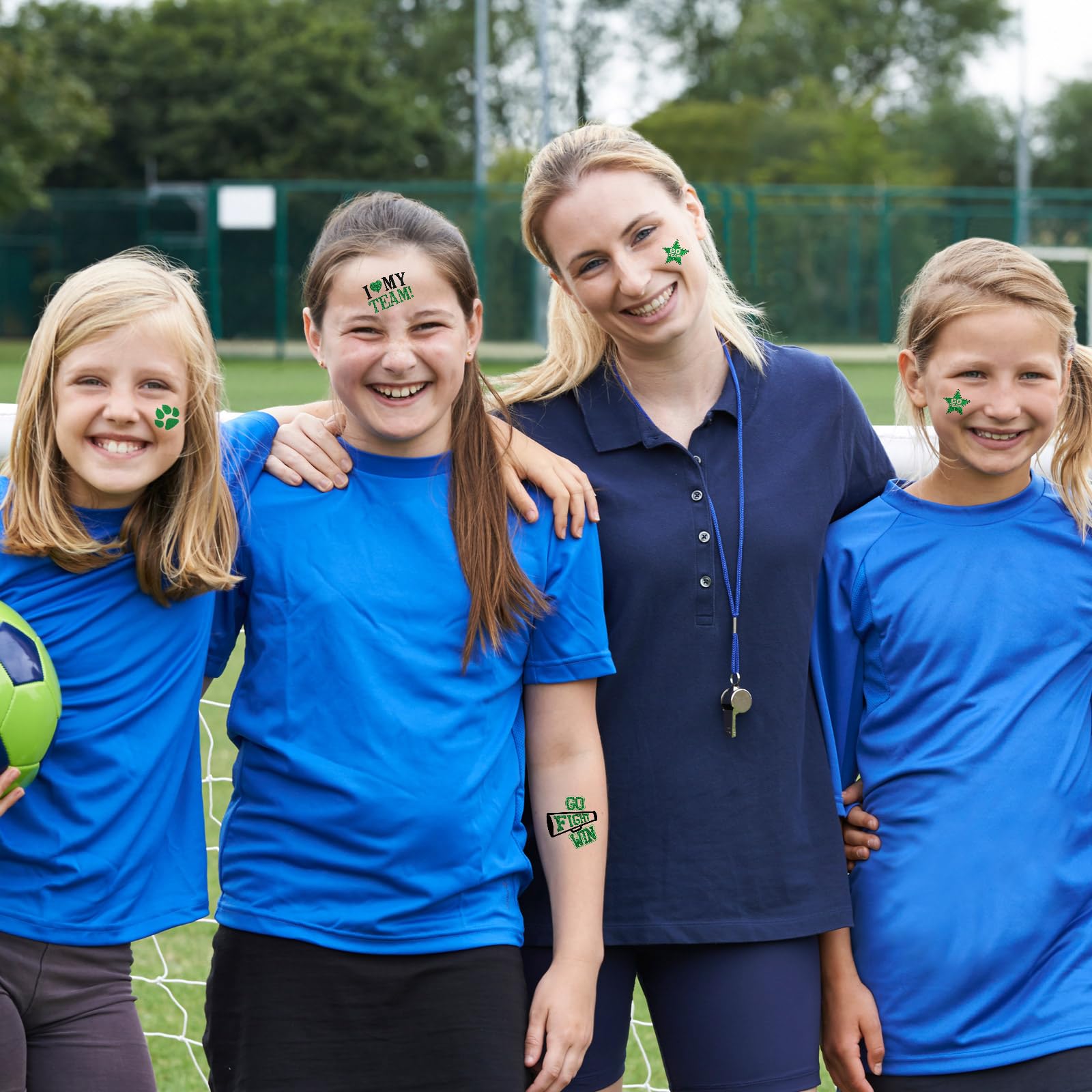 Colarr tattoos ideal for tailgates classrooms and sports games