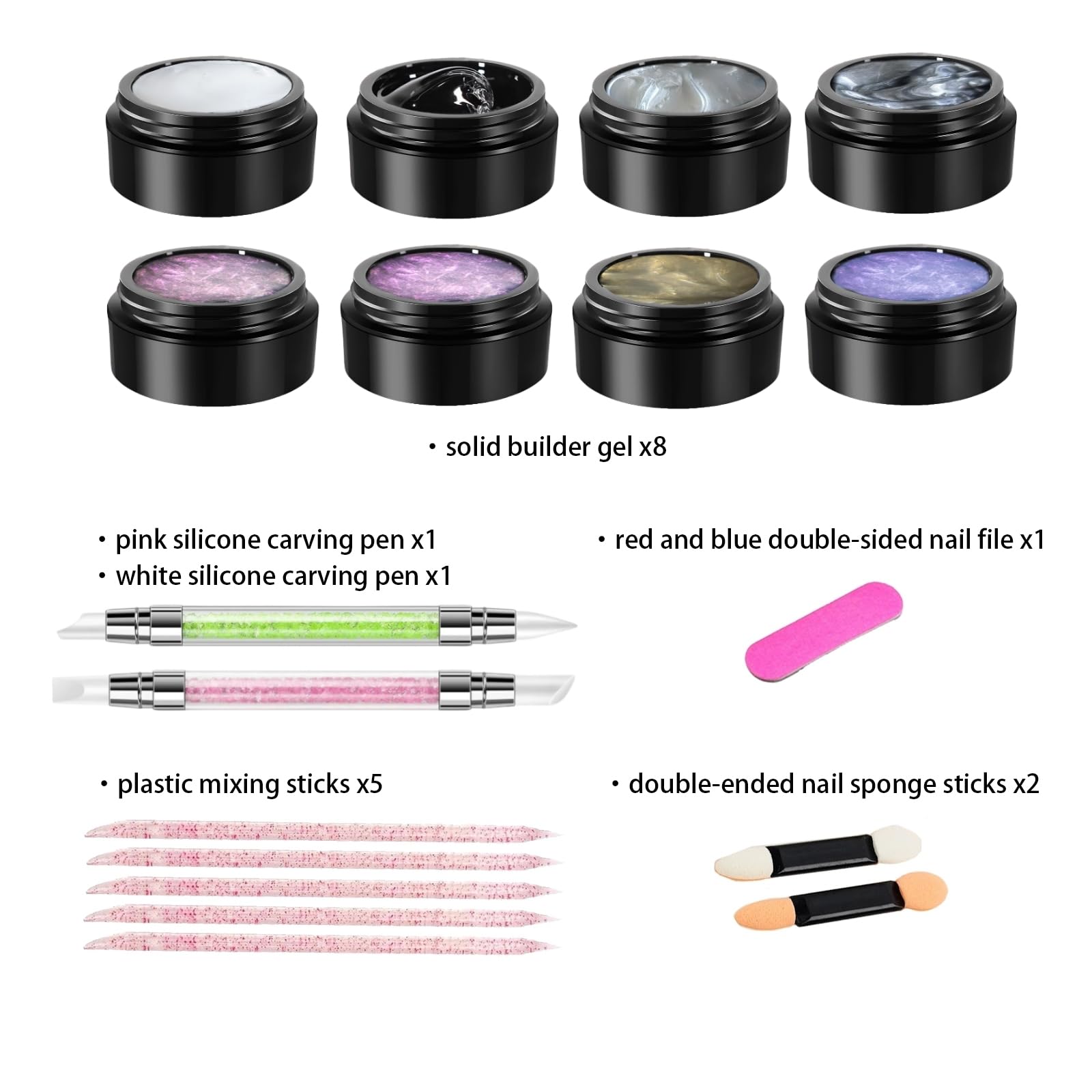 Colayerist silicone carving pen dual headed for precise carving