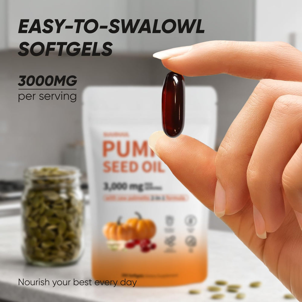 Cold-pressed virgin pumpkin seed oil photograph