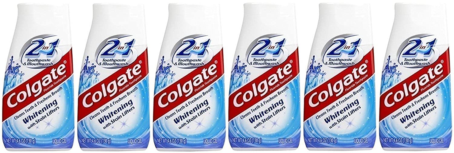 Colgate 2-in-1 Whitening Toothpaste with Stain Lifters 4.6 oz tube