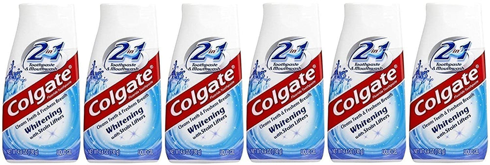 Colgate 2-in-1 Whitening Toothpaste with Stain Lifters 4.6 oz tube