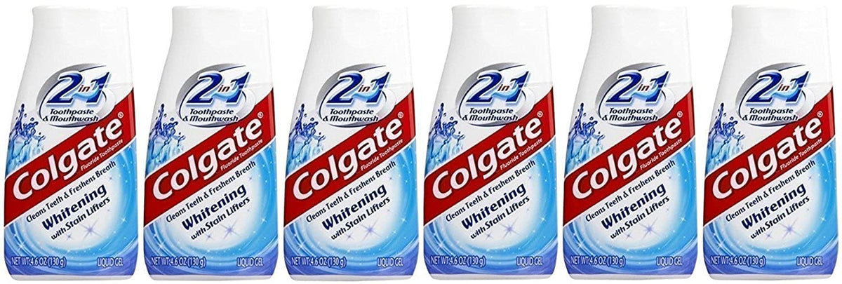 Colgate 2-in-1 Whitening Toothpaste with Stain Lifters 4.6 oz tube