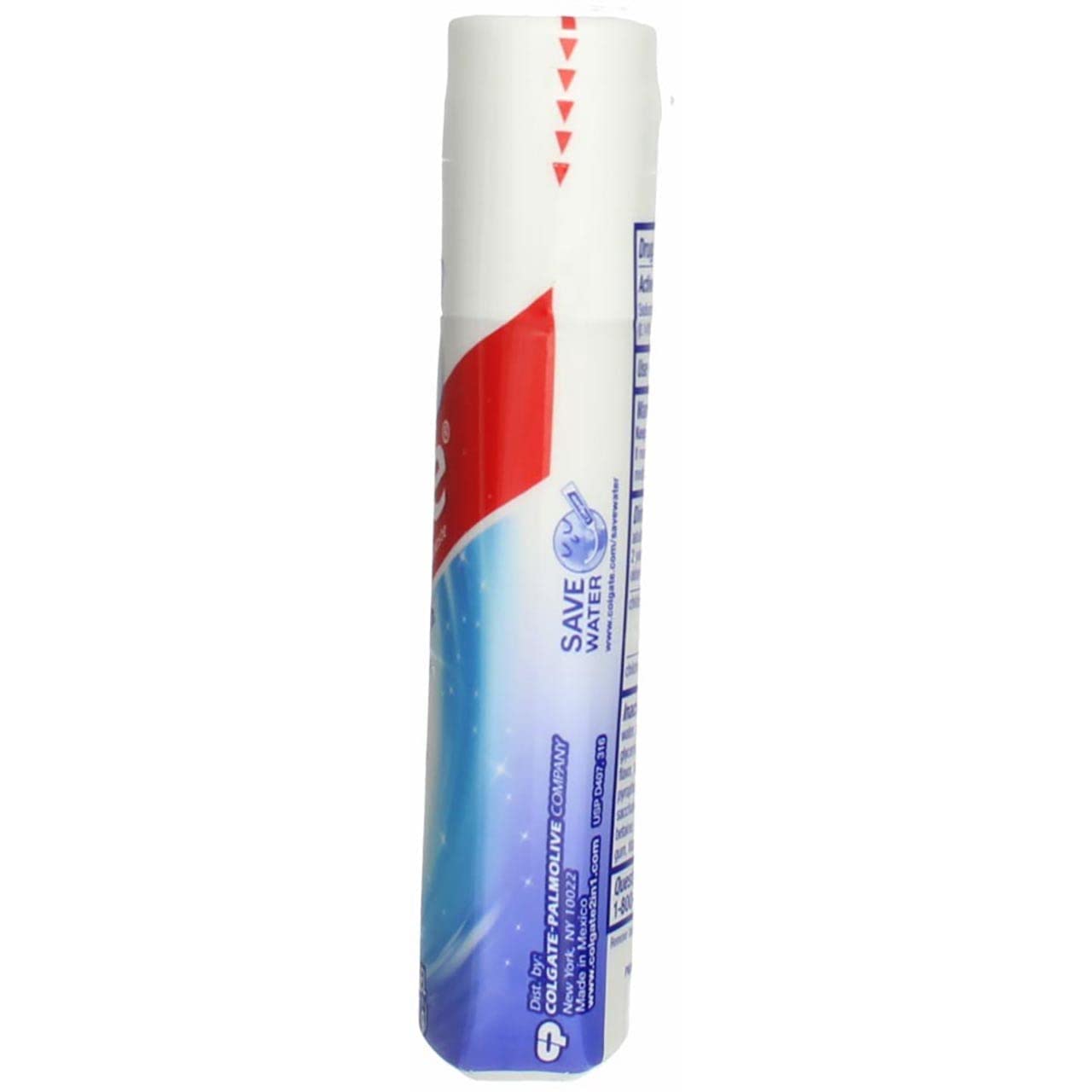 Packaging label showing cavity protection benefits