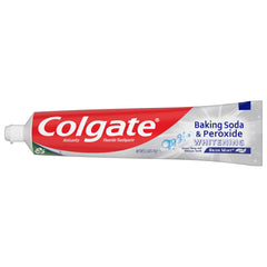 Toothpaste foam showing whitening action and bubbles