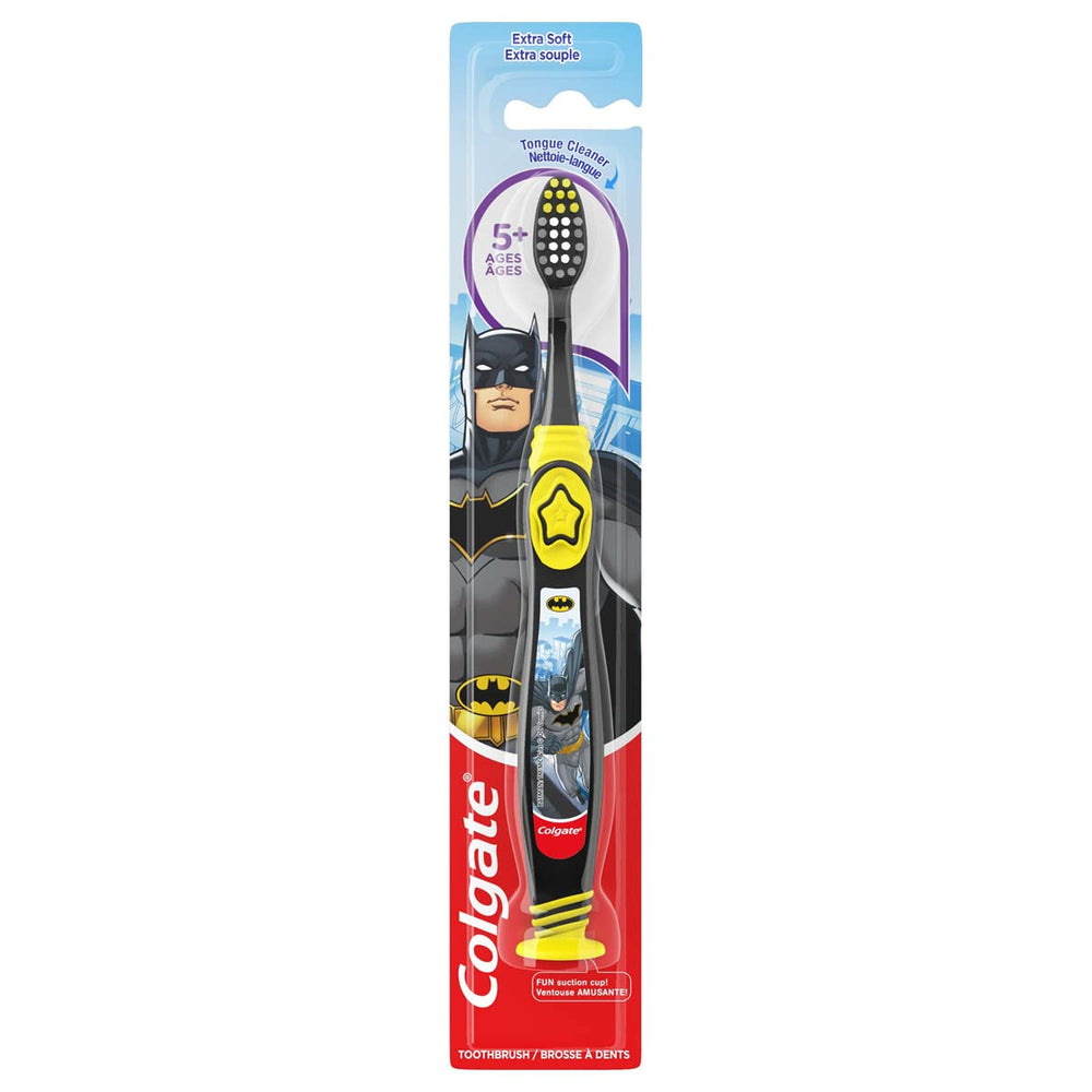 Six-pack Colgate Batman toothbrush for children