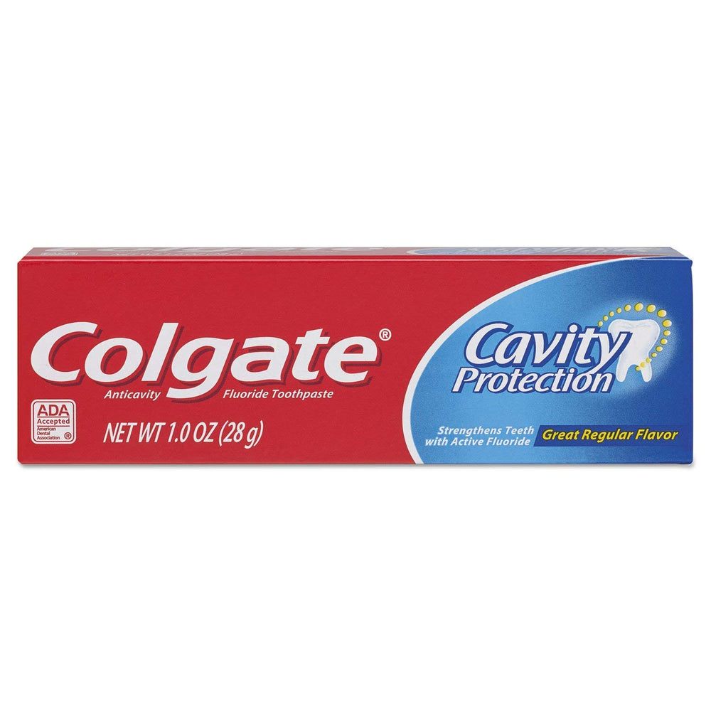 Colgate Cavity Protection Toothpaste 1 oz Travel Size - White
