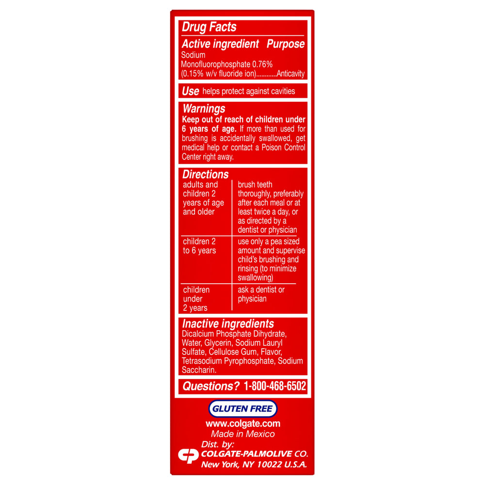 ADA Accepted Colgate Cavity Protection toothpaste with fluoride, 24-pack