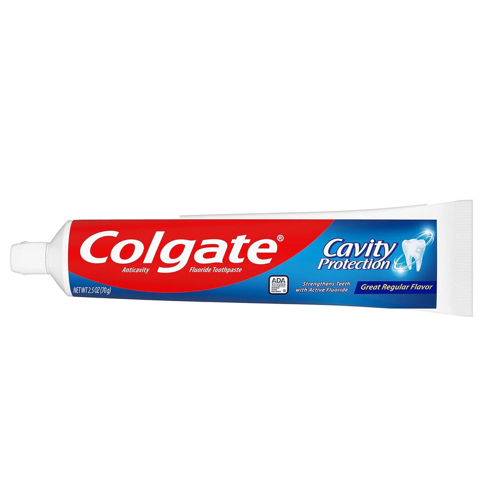 Pack of two Colgate Cavity Protection Toothpaste tubes