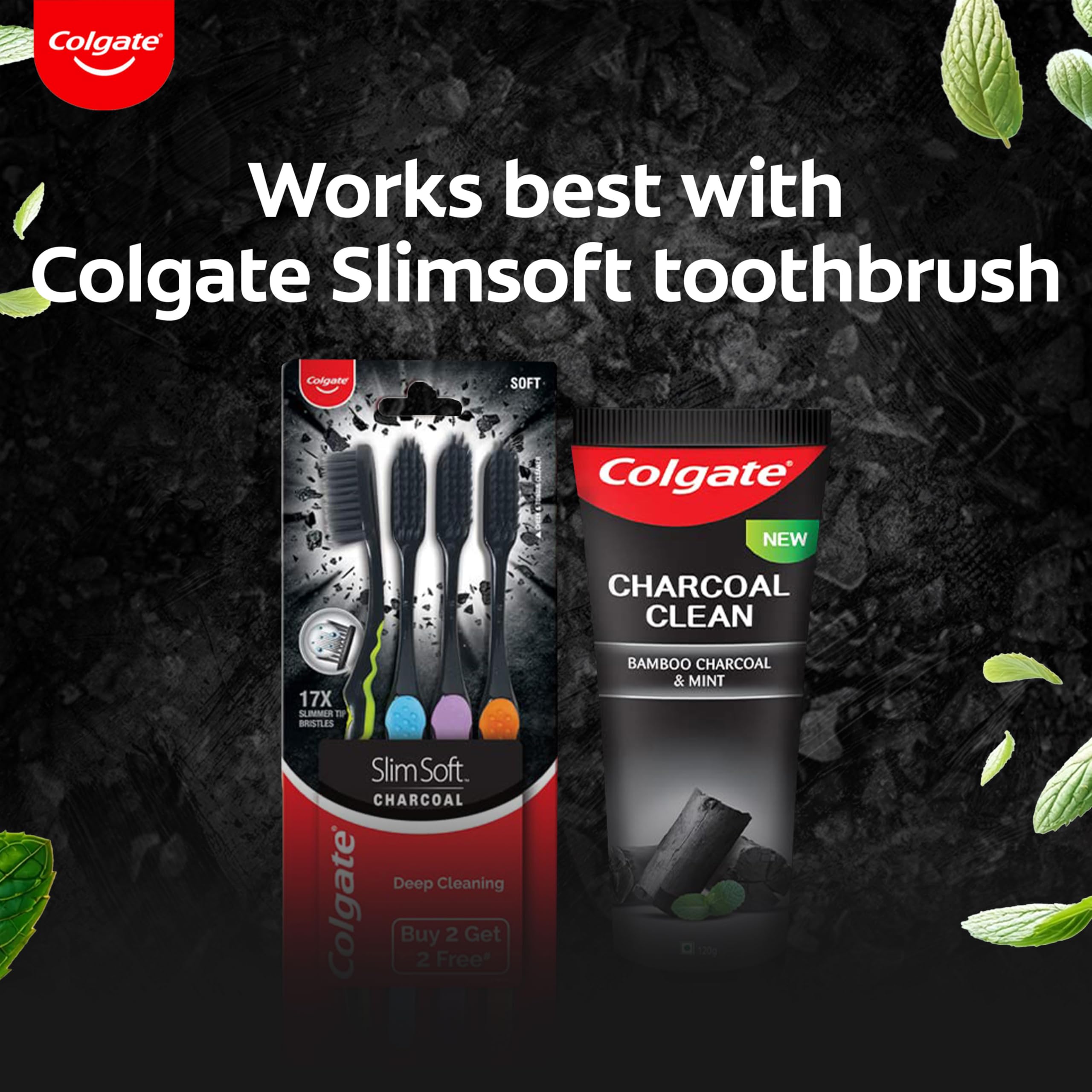 Toothpaste being squeezed onto toothbrush bristles