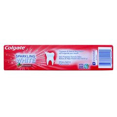 Five-pack Colgate Cinnamint toothpaste on display