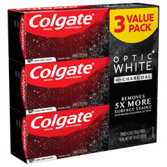 Three tubes laid out to show the 3-pack packaging