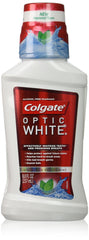 Colgate Optic White Mouthwash bottle, 8 fl oz