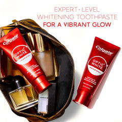 Mint-flavored Colgate Optic White Renewal anti-stain toothpaste image