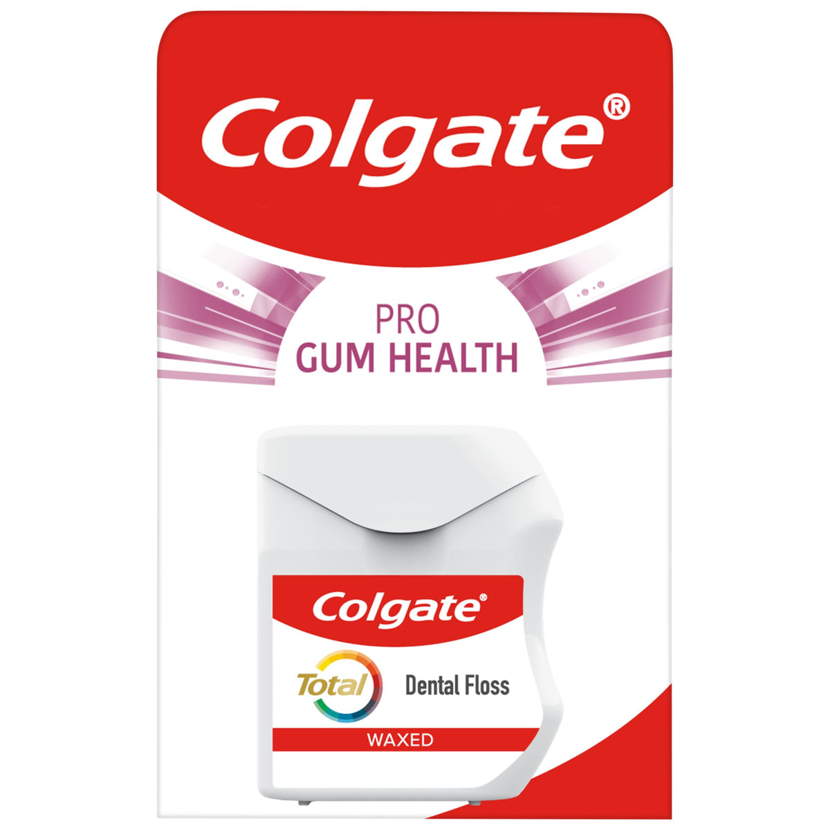 Colgate Pro Gum Health Interdental Floss 25m waxed packaging