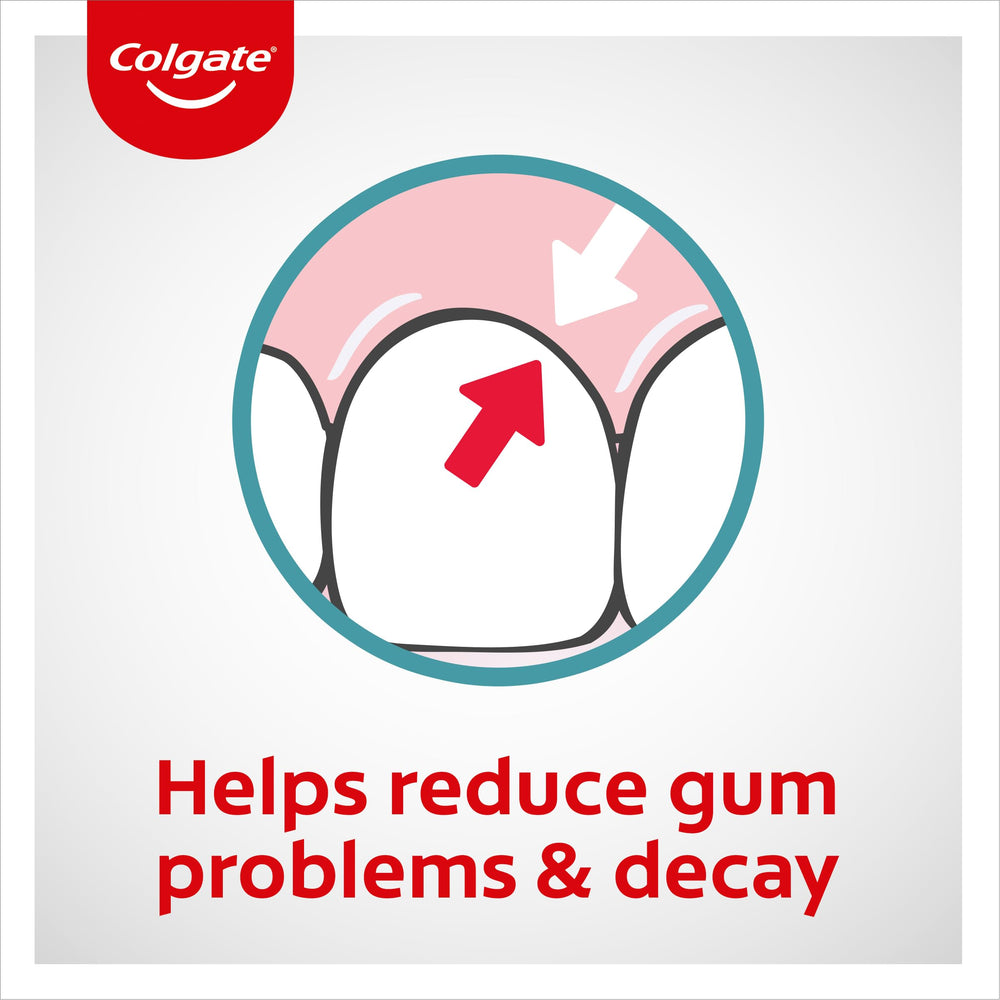 Smiling person using interdental floss for gum health