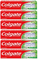 Colgate Sparkling White Whitening Toothpaste Mint 8 oz packaging front view