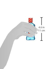 Close-up of Colgate Total Advanced Pro-Sheild Peppermint Blast mouthwash bottle