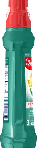 Mint label close-up on Colgate Total Advanced Pro-Shield bottle