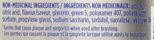 Close-up of Colgate Total Pro-Shield label