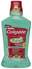 Colgate Total Advanced Pro-Shield Mouthwash Spearmint Surge 16.9 fl oz bottle