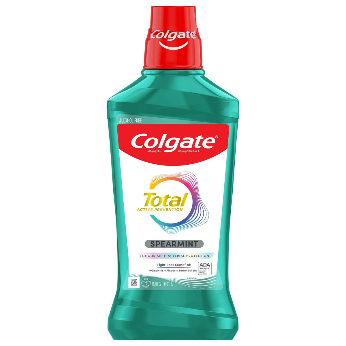 Colgate Total Advanced Pro-Shield Mouthwash Spearmint Surge 33.8 oz bottle