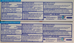 Two Colgate Total SF Clean Mint toothpaste tubes, 3.3 oz each, in a 2-pack