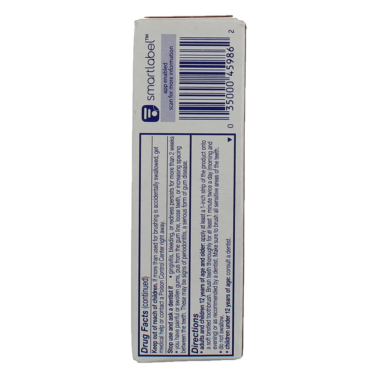 Package and tubes of Colgate Total Clean Mint toothpaste with travel-size packaging