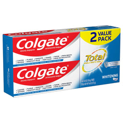 Dispensing tube of Colgate Total Whitening Toothpaste