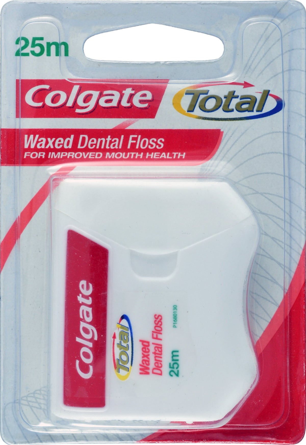 Colgate Total Waxed Dental Floss 50m for easy between-teeth flossing