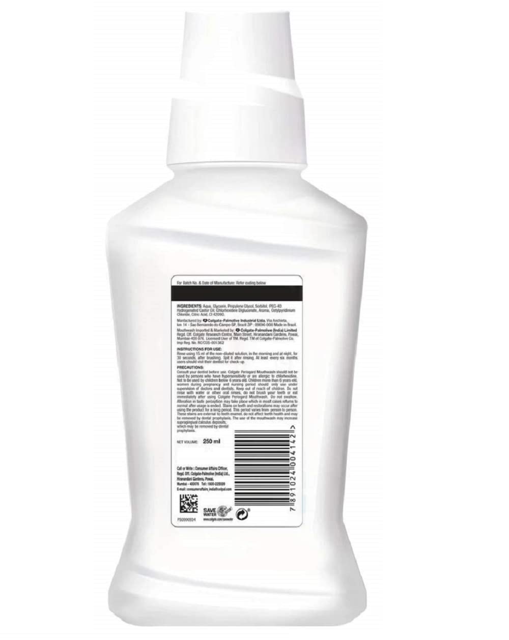 Dual active formula image for Colgate PerioGard gum protection