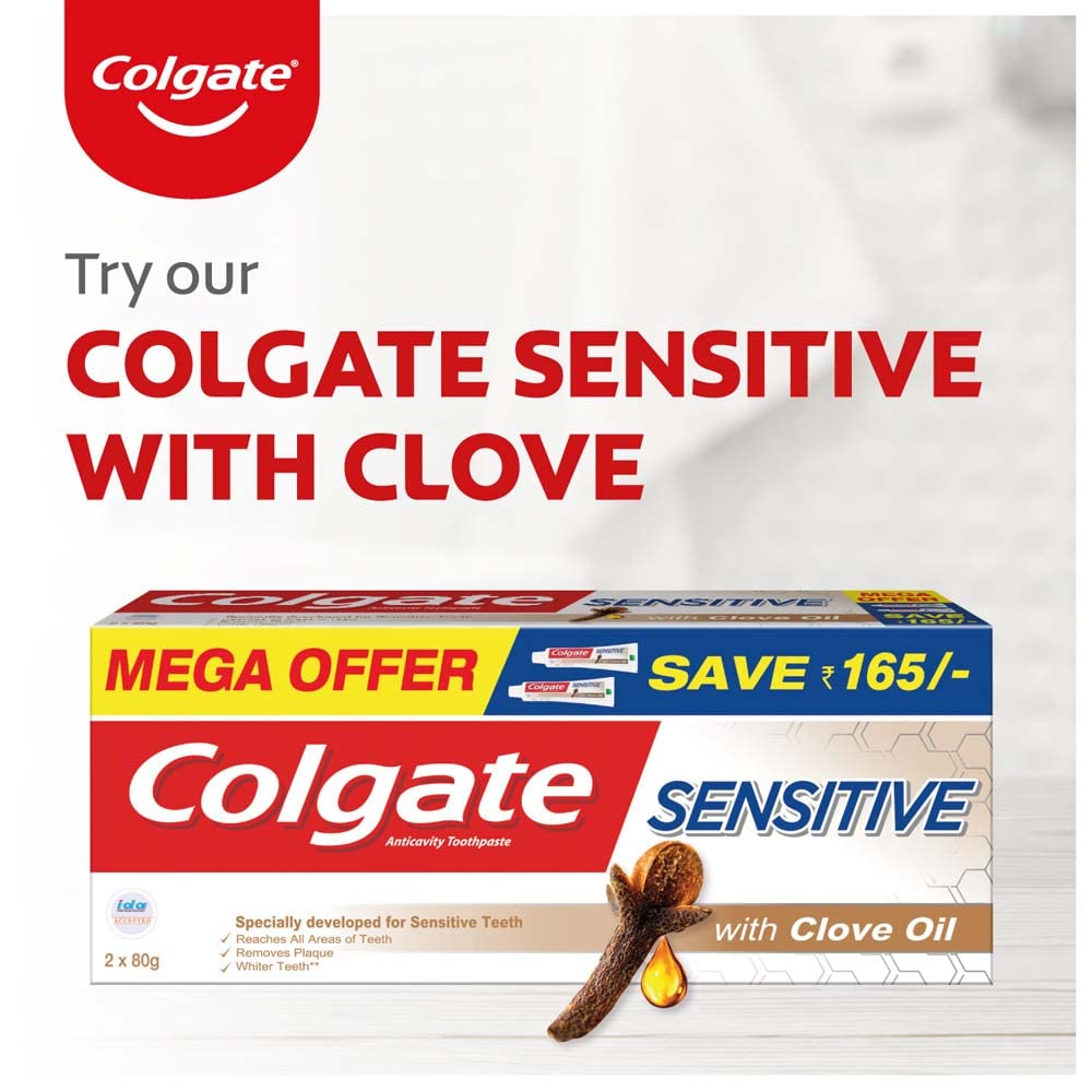 Colgate Sensitive Everyday Protection toothpaste ingredients and certifications
