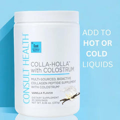 Bovine colostrum concept with prebiotic compounds and amino acids