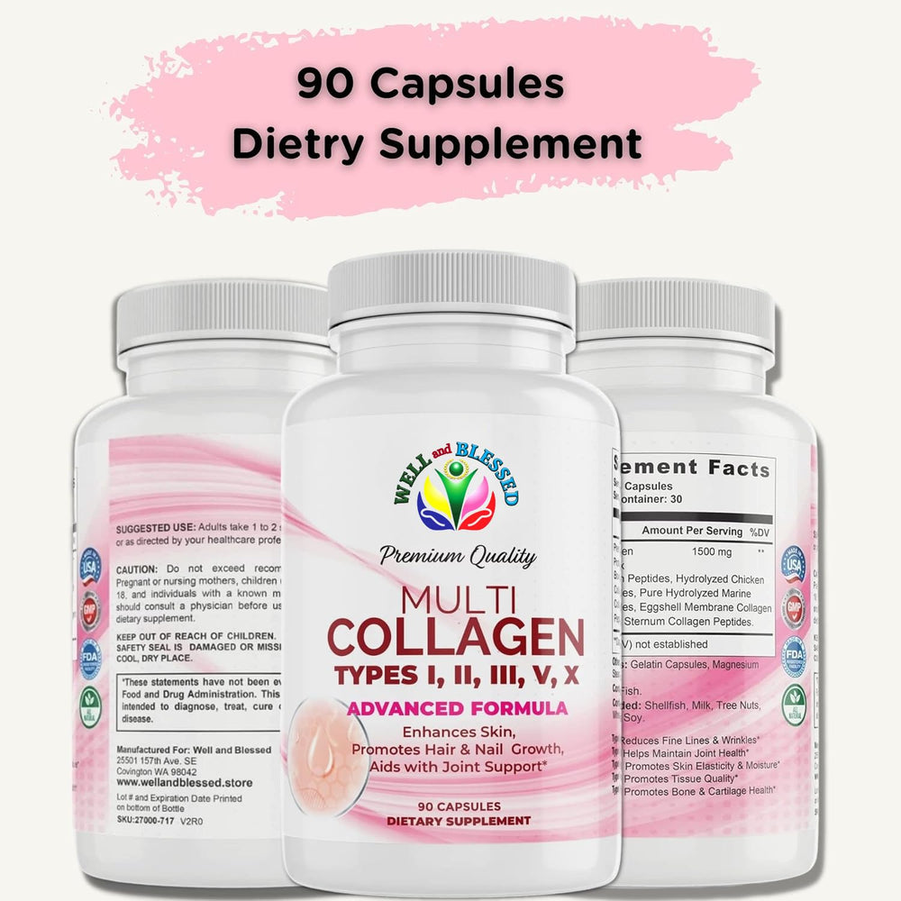 Capsules for hair, skin and nails