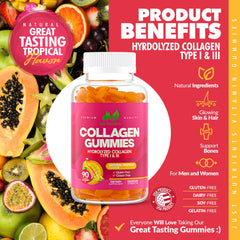 Gluten-free and non-GMO collagen gummies