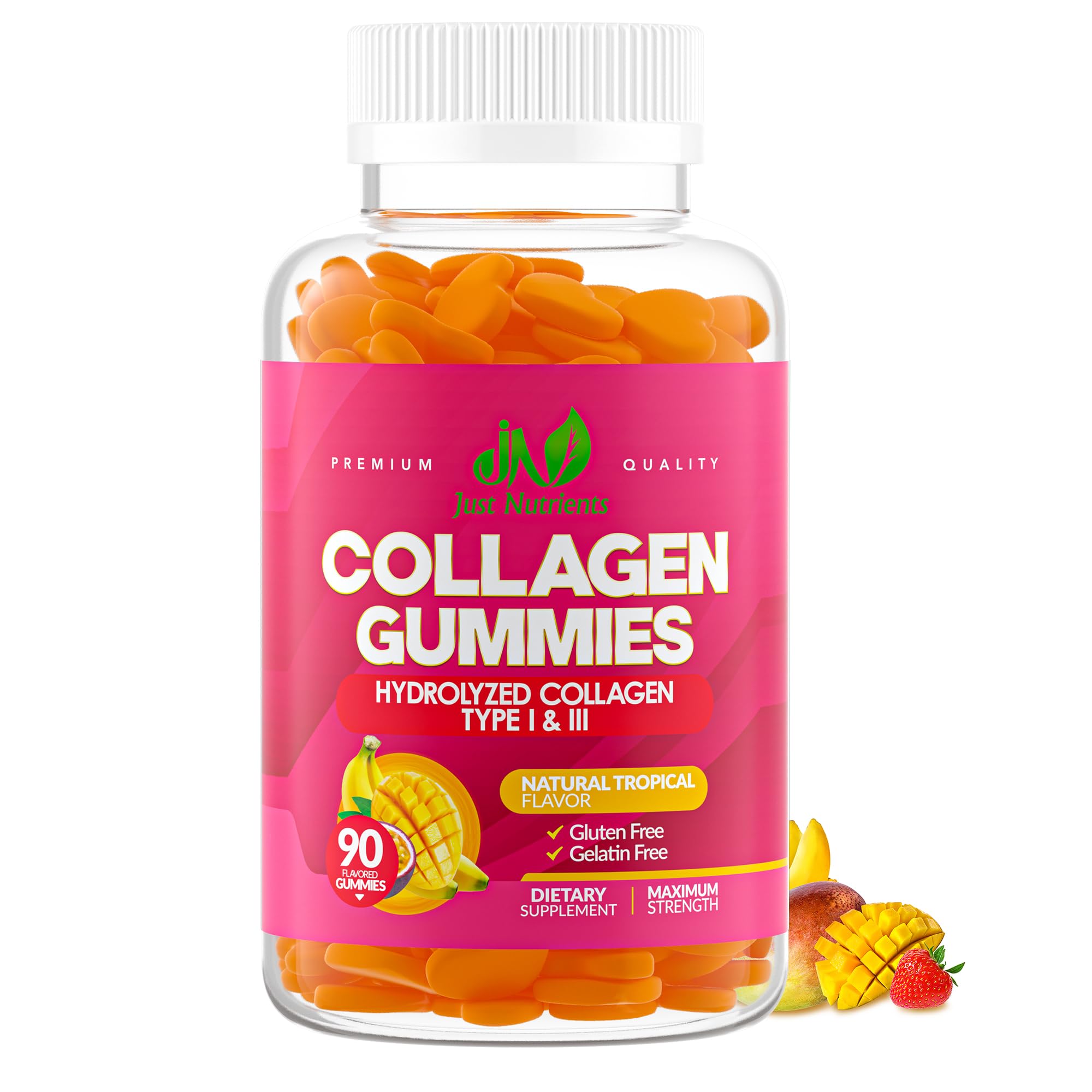 Collagen Gummies – Tropical flavor