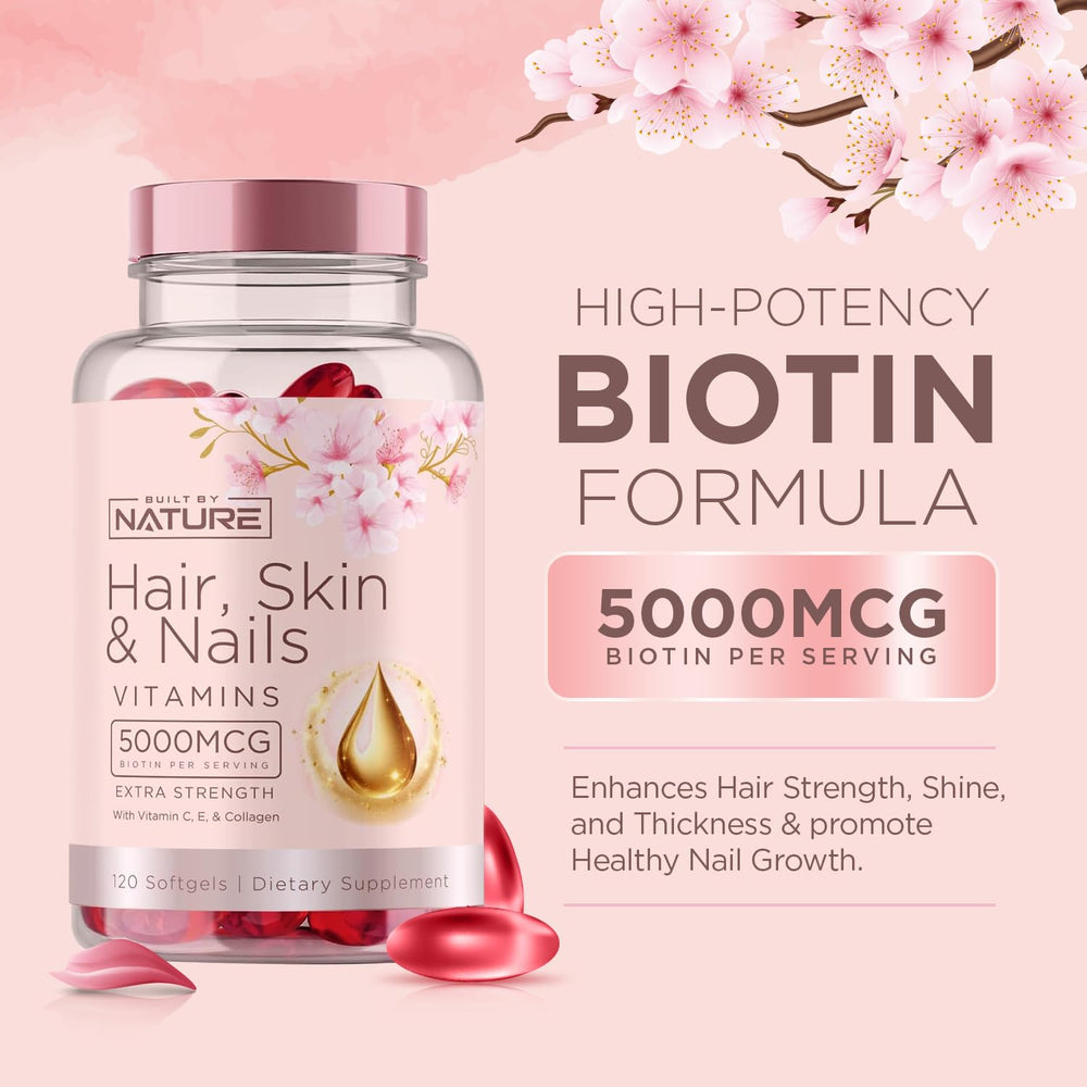 Illustration of collagen and hyaluronic acid for skin elasticity