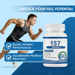 Collagen Peptide Capsules 157 label and packaging