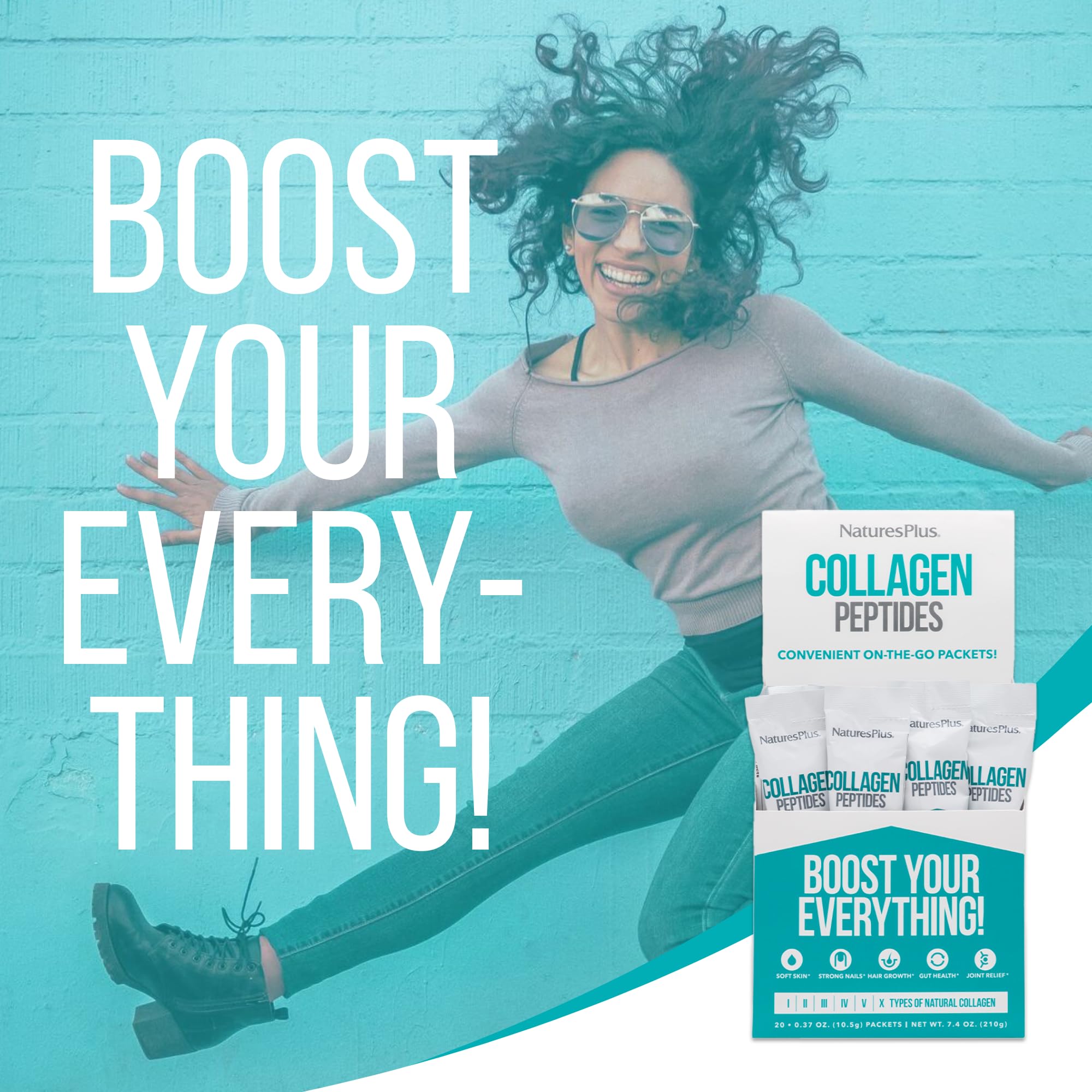 Collagen peptides dissolving in beverage