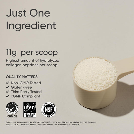 Collagen peptides powder for skin and nails lifestyle image
