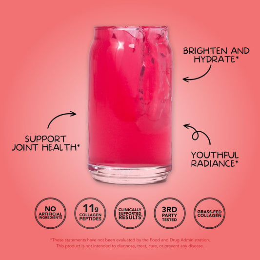 Hydrolyzed collagen peptides from grass-fed bovine and chicken