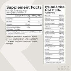 USA-packaged collagen peptides with vented safety seal