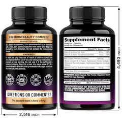 Graphic showing collagen types I, II, III, V and X