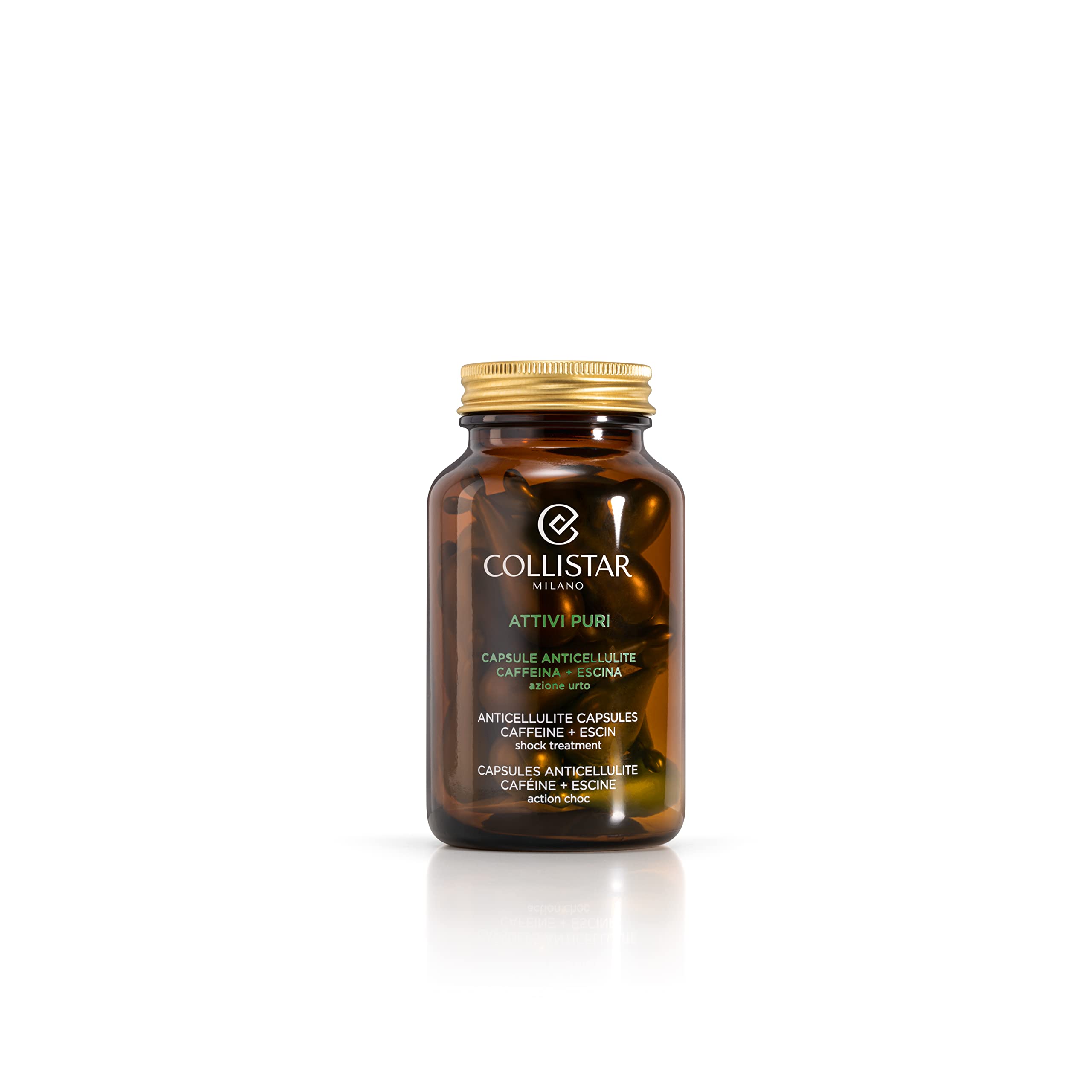Blister pack of Collistar Pure Actives Anticellulite Capsules with 14 capsules