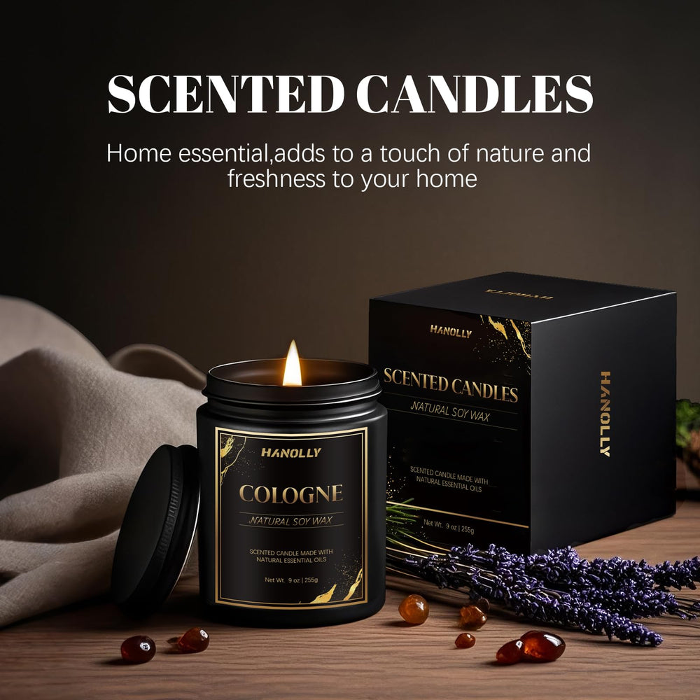 Gift-ready packaging for Cologne Candle